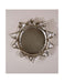 Handmade Classic Sun Ruffle Convex Mirror 21"Diameter
