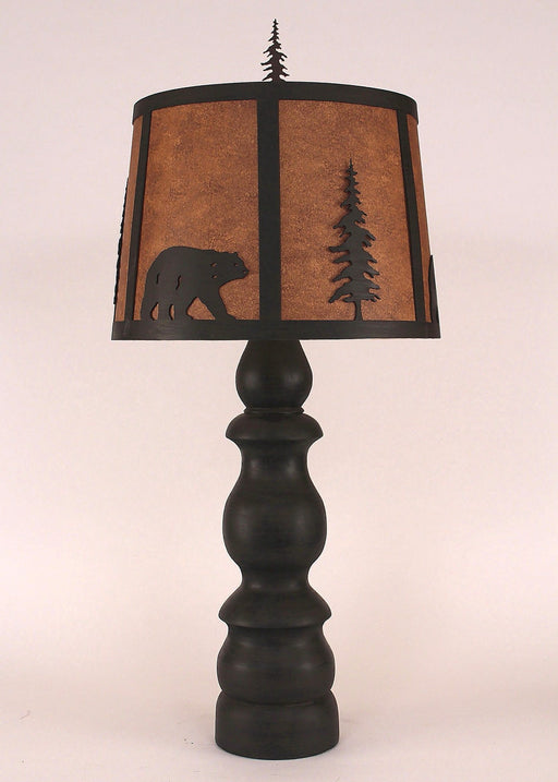"B" Pot Base Animal Theme Table Lamp