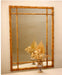 Classic Lashed Bamboo Mirror with Fret Design 33" x 45"