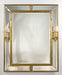 American Casetta Mirror with Sconces by Carol Canner