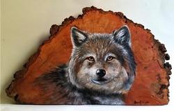 Wildlife Paintings on Wood