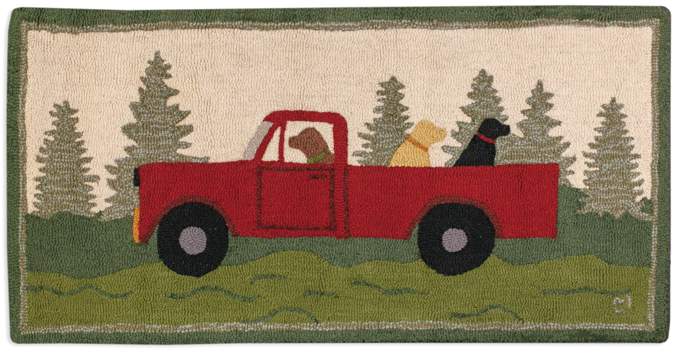 Country Caravan - Hooked Wool Rug