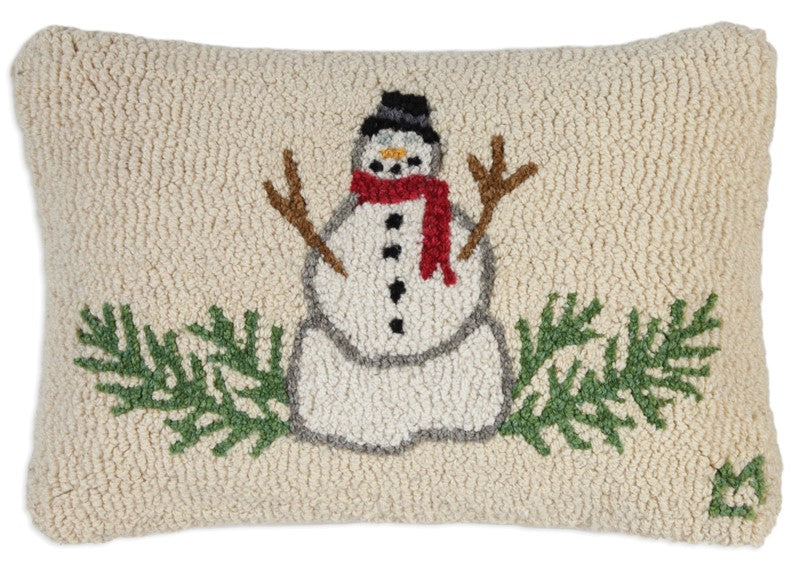 Jack Frost - Hooked Wool Pillow