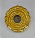 21" Sunwave Convex Mirror with Gold-Tone Layered Frame