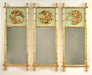 18 X 46" Plum Blossoms Bamboo Frame with Finches Mirror