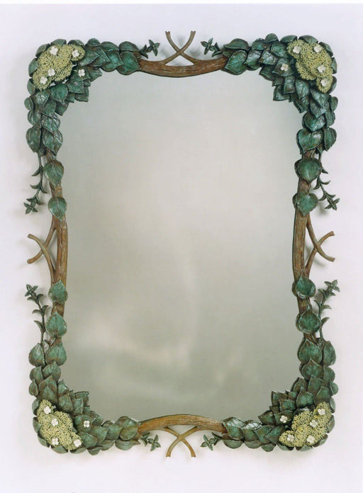 34" x 46" Climbing Hydrangea Mirror with Cascading Vines
