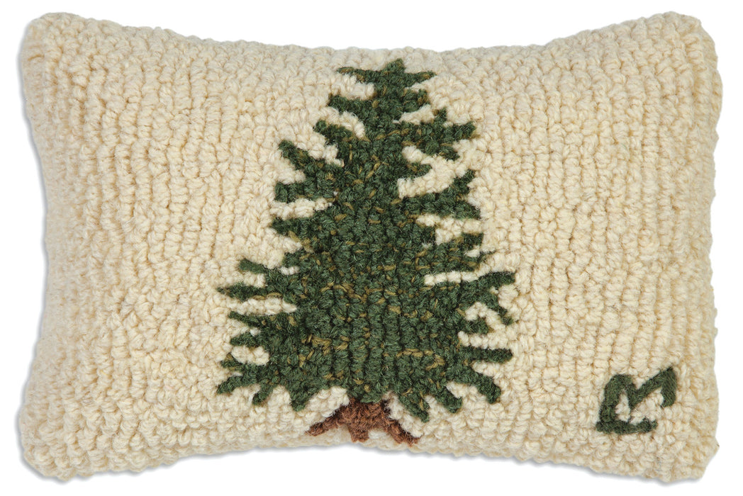 Little Tree - Hooked Wool Pillow