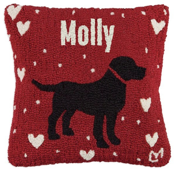 Love My Dog (Black) - Personalized Pillow