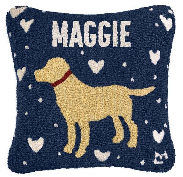 Love My Dog (Yellow) - Personalized Pillow
