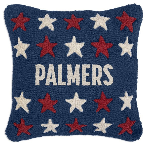 Patriotic Stars - Personalized Pillow