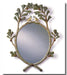 Chickadees in Pine Boughs Mirror (Hand Painted or Gold Finish)