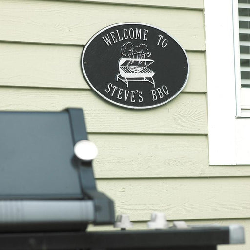 Customized Barbecue Deck Sign
